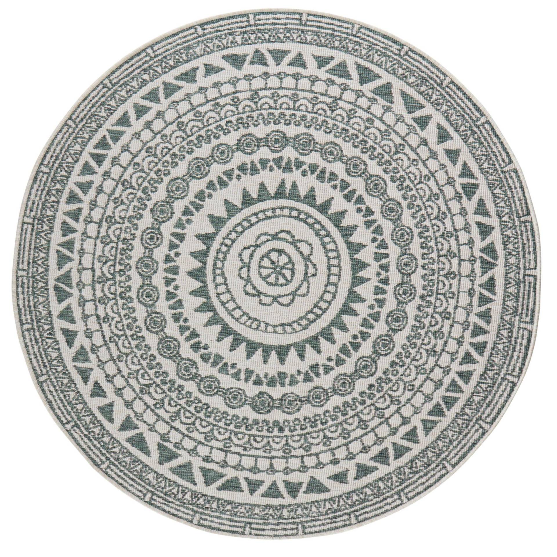 NORTHRUGS Teppich »Coron«, rund, 5 mm Höhe, In-& Outdoor, Wetterfest, Balkon, Garten, Wohnzimmer, Wasserfest NORTHRUGS Teppich »Coron«, rund, 5 mm Höhe, In-& Outdoor, Wetterfest, Balkon, Garten, Wohnzimmer, Wasserfest von NORTHRUGS