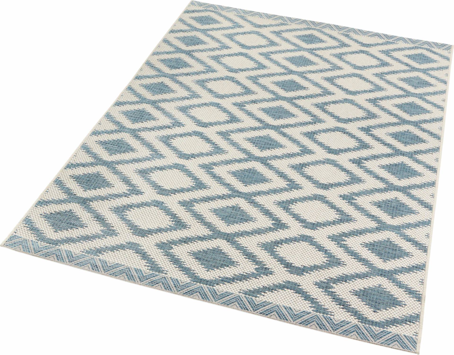 NORTHRUGS Teppich »Isle«, rechteckig, 4 mm Höhe, In-und Outdoor geeignet, Strapazierfähig und pflegeleicht, Flachgewebe NORTHRUGS Teppich »Isle«, rechteckig, 4 mm Höhe, In-und Outdoor geeignet, Strapazierfähig und pflegeleicht, Flachgewebe von NORTHRUGS