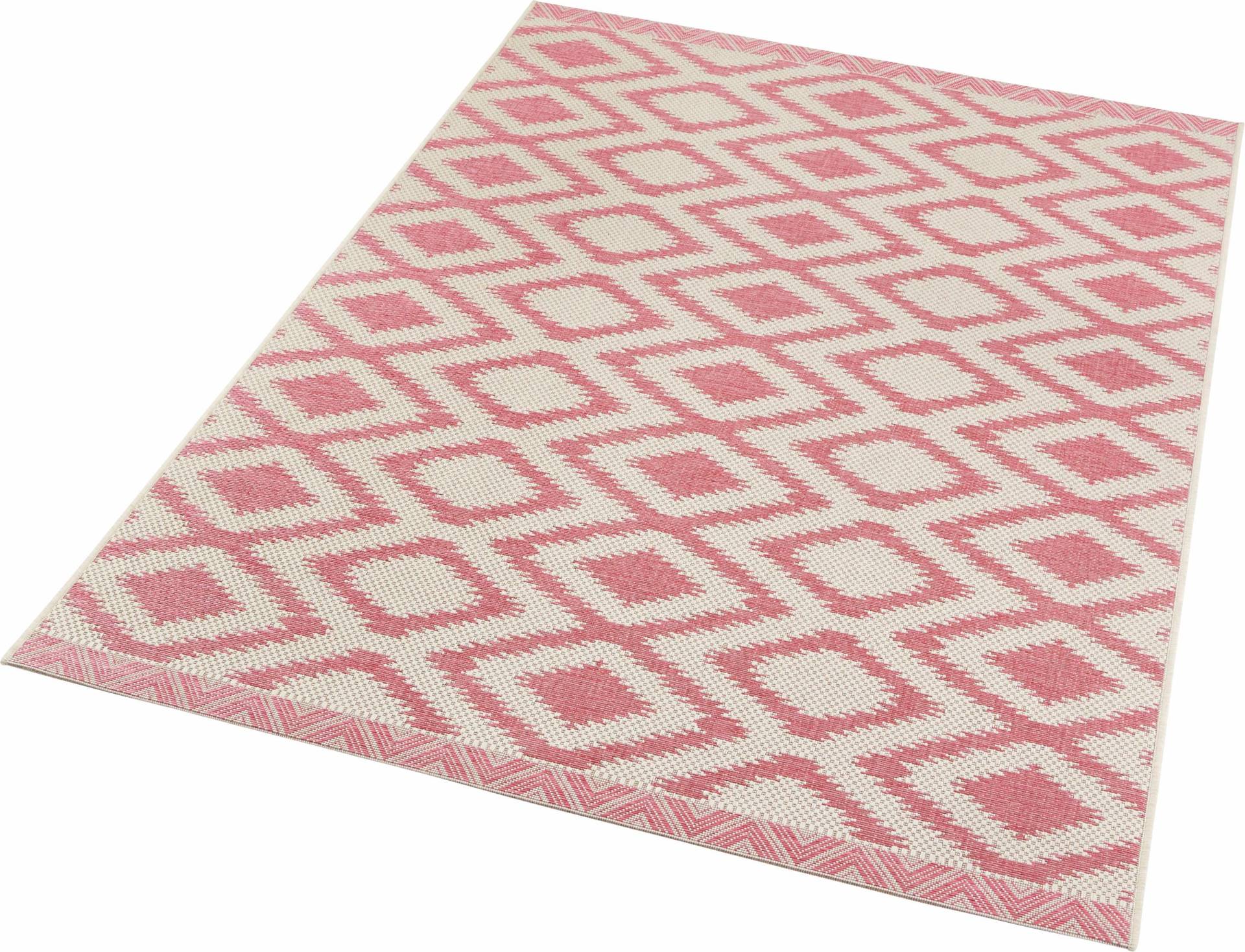NORTHRUGS Teppich »Isle«, rechteckig, 4 mm Höhe, In-und Outdoor geeignet, Strapazierfähig und pflegeleicht, Flachgewebe NORTHRUGS Teppich »Isle«, rechteckig, 4 mm Höhe, In-und Outdoor geeignet, Strapazierfähig und pflegeleicht, Flachgewebe von NORTHRUGS
