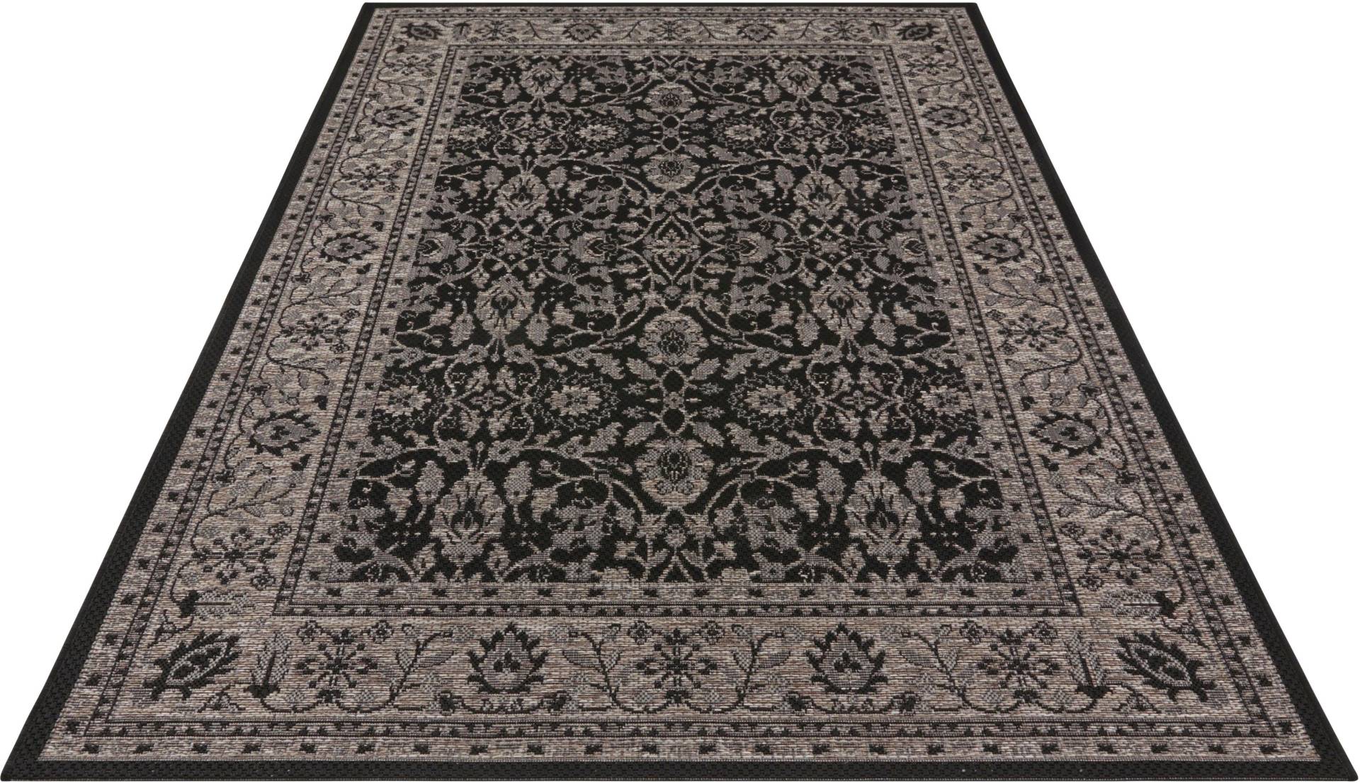 NORTHRUGS Teppich »Konya«, rechteckig, 4 mm Höhe, Orient Optik, Robust, Pflegeleicht, Flachgewebe von NORTHRUGS