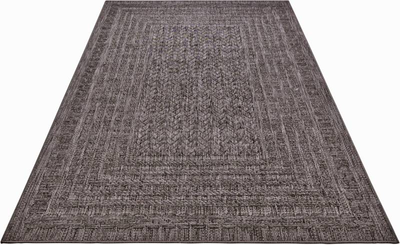 NORTHRUGS Teppich »Limonero«, rechteckig, In-& Outdoor, Flachgewebe, Teppich, Skandi, Garten, Wohnzimmer von NORTHRUGS