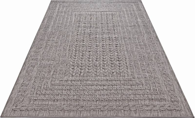 NORTHRUGS Teppich »Limonero«, rechteckig, In-& Outdoor, Flachgewebe, Teppich, Skandi, Garten, Wohnzimmer von NORTHRUGS