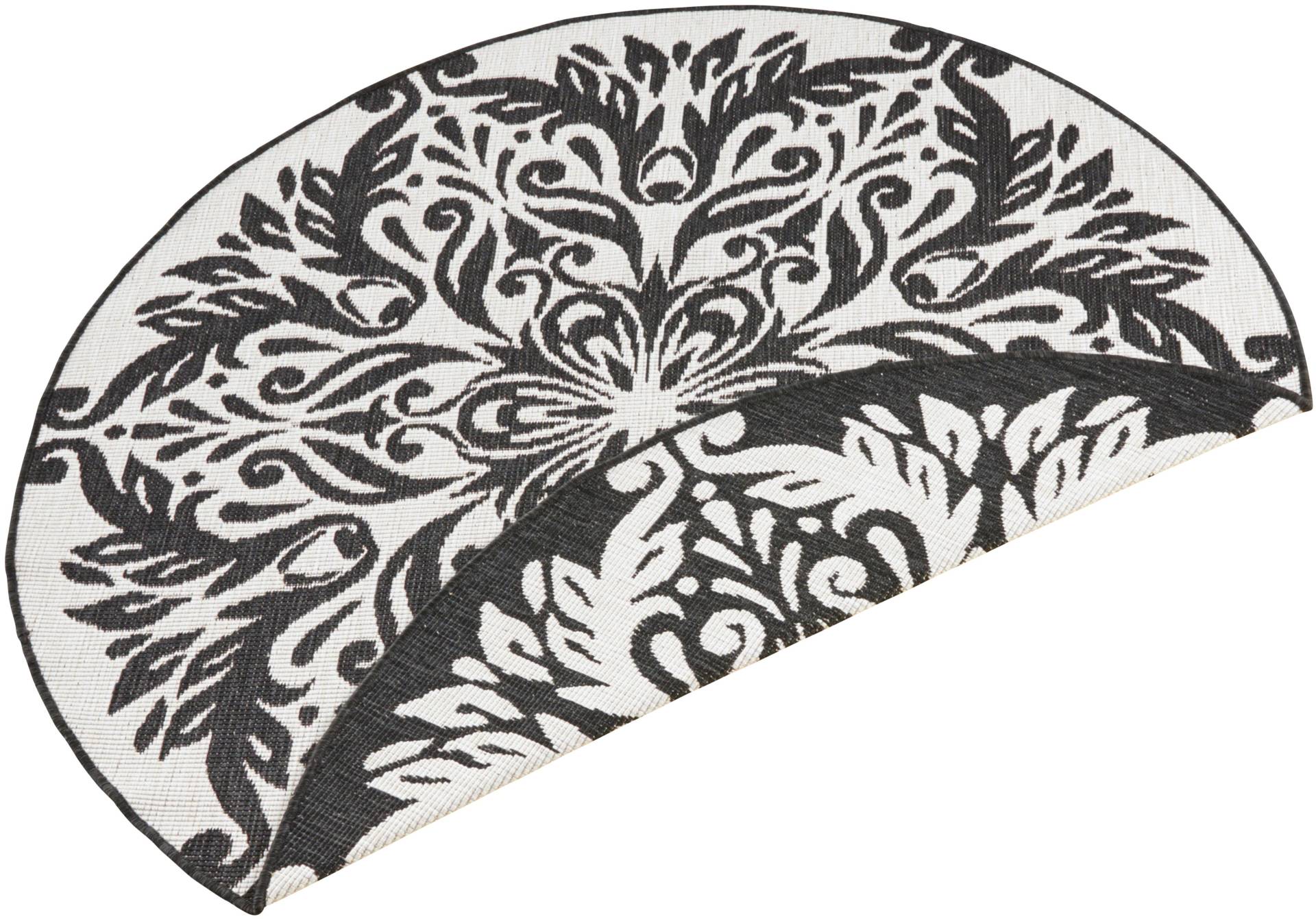NORTHRUGS Teppich »Madrid«, rund, 5 mm Höhe, In-& Outdoor, Wetterfest, Balkon, Garten, Wohnzimmer, Wasserfest NORTHRUGS Teppich »Madrid«, rund, 5 mm Höhe, In-& Outdoor, Wetterfest, Balkon, Garten, Wohnzimmer, Wasserfest von NORTHRUGS