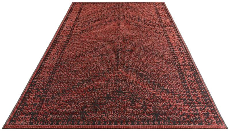 NORTHRUGS Teppich »Mardin«, rechteckig, 4 mm Höhe, In-und Outdoor geeignet, Strapazierfähig und pflegeleicht, Flachgewebe von NORTHRUGS