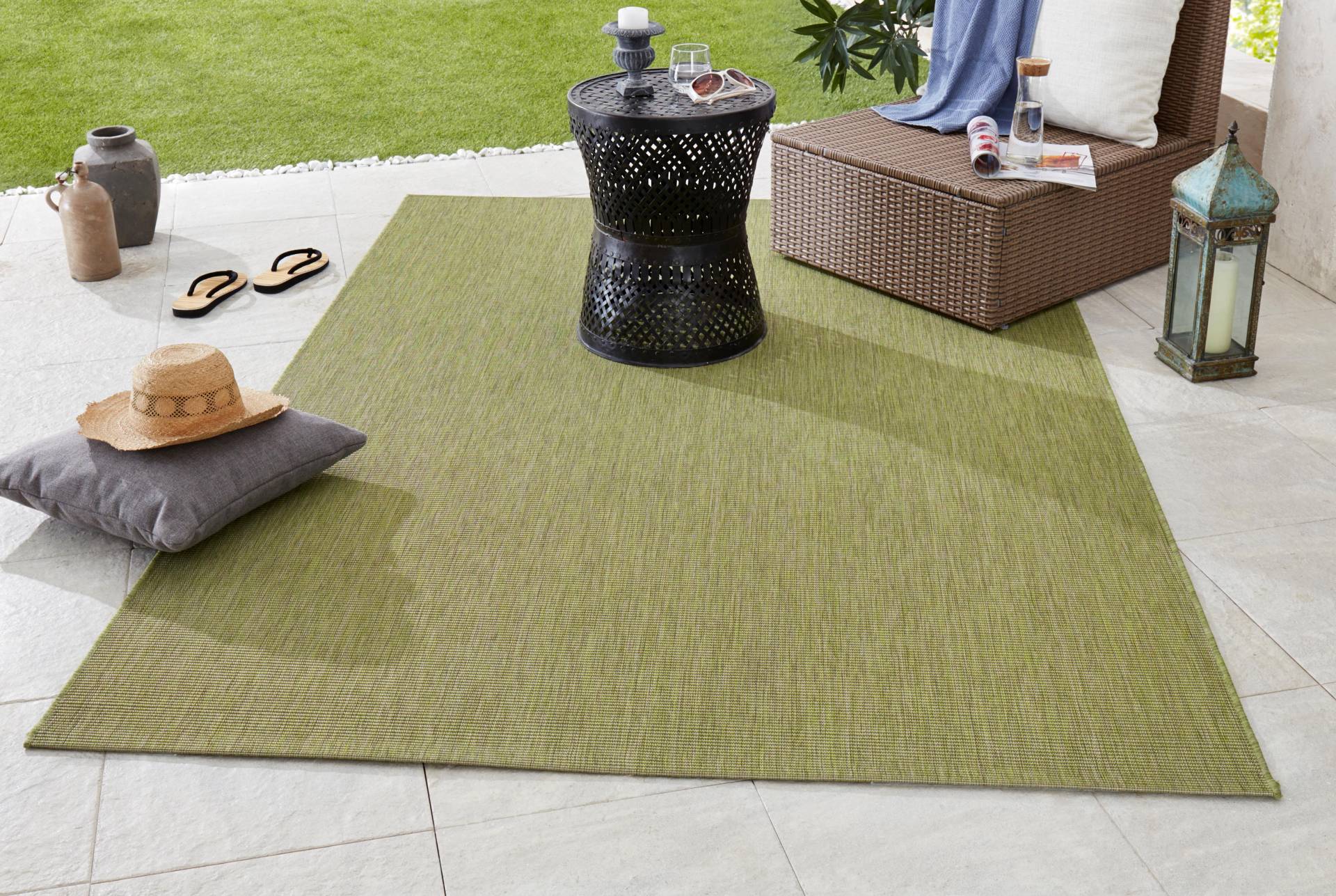 NORTHRUGS Teppich »Match«, rechteckig, 8 mm Höhe, In-& Outdoor, Kurzflor, Läufer, Modern, Unifarben, Wohnzimmer, Balkon NORTHRUGS Teppich »Match«, rechteckig, 8 mm Höhe, In-& Outdoor, Kurzflor, Läufer, Modern, Unifarben, Wohnzimmer, Balkon von NORTHRUGS