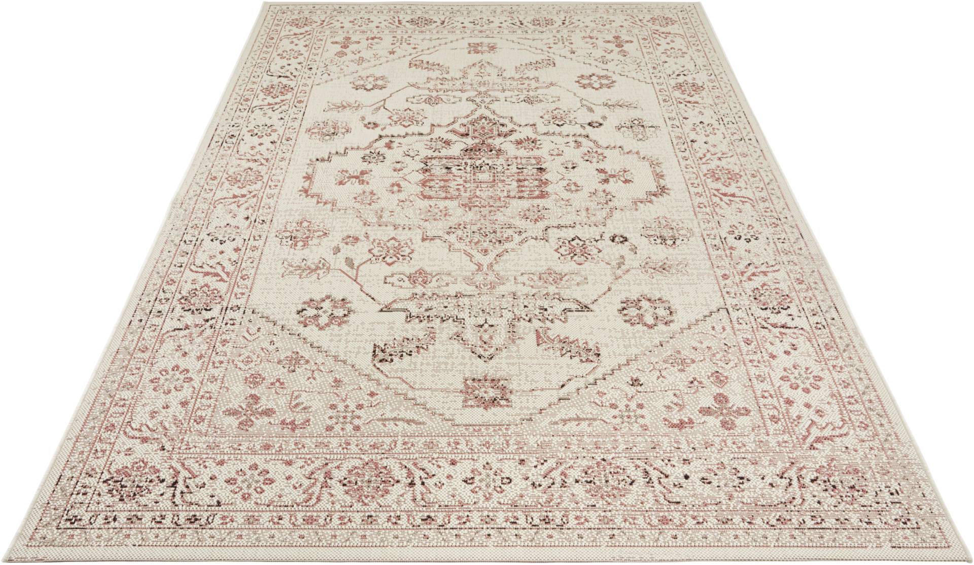 NORTHRUGS Teppich »Navarino«, rechteckig, In-& Outdoor, Teppich, Vintage, Orientalisch, Balkon, Wohnzimmer von NORTHRUGS