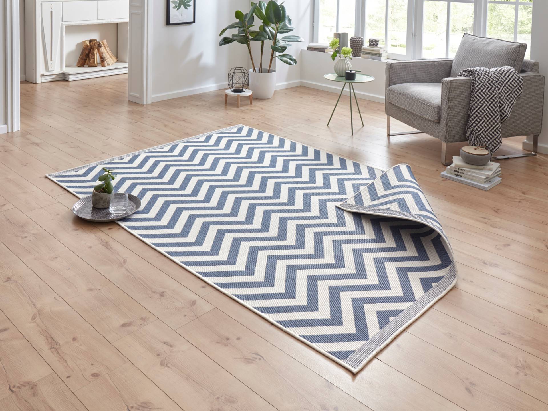 NORTHRUGS Teppich »Palma Wendeteppich«, rechteckig, 5 mm Höhe, In-& Outdoor, Wetterfest, Balkon, Läufer, Wohnzimmer, Wasserfest NORTHRUGS Teppich »Palma Wendeteppich«, rechteckig, 5 mm Höhe, In-& Outdoor, Wetterfest, Balkon, Läufer, Wohnzimmer, Wasserfest von NORTHRUGS