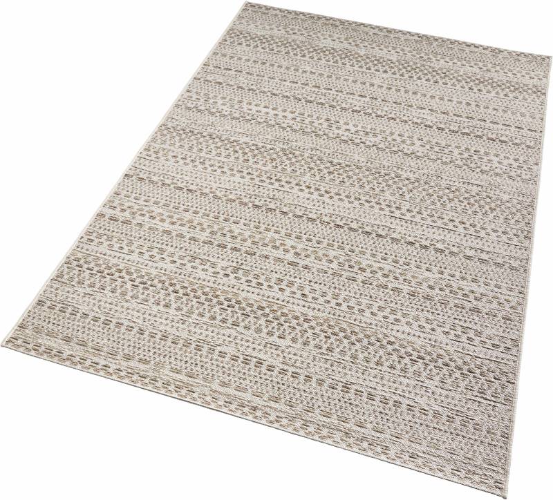 NORTHRUGS Teppich »Pine«, rechteckig, 7 mm Höhe, In-und Outdoor geeignet, Strapazierfähig und pflegeleicht, Flachgewebe von NORTHRUGS