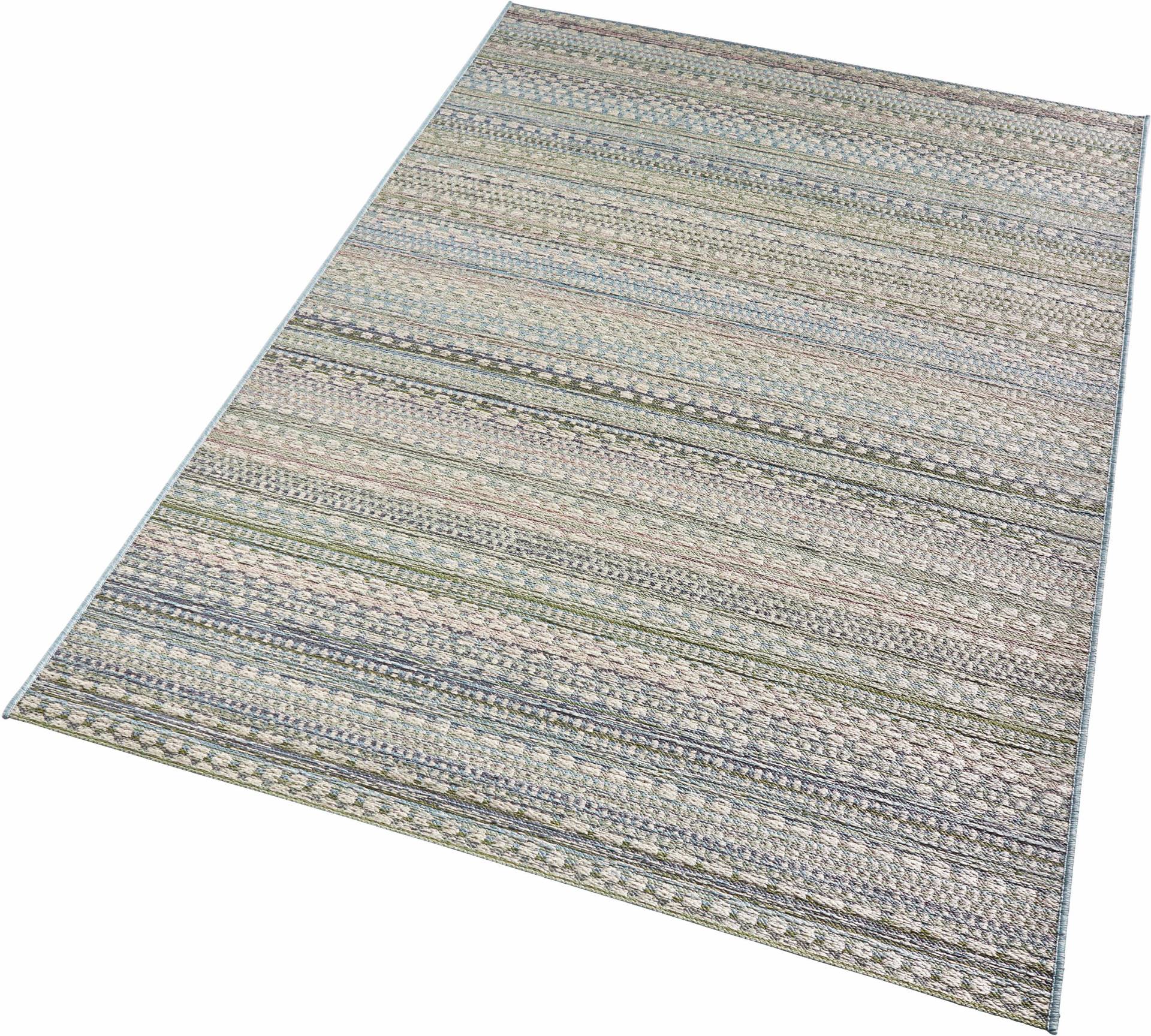 NORTHRUGS Teppich »Pine«, rechteckig, 7 mm Höhe, In-und Outdoor geeignet, Strapazierfähig und pflegeleicht, Flachgewebe von NORTHRUGS