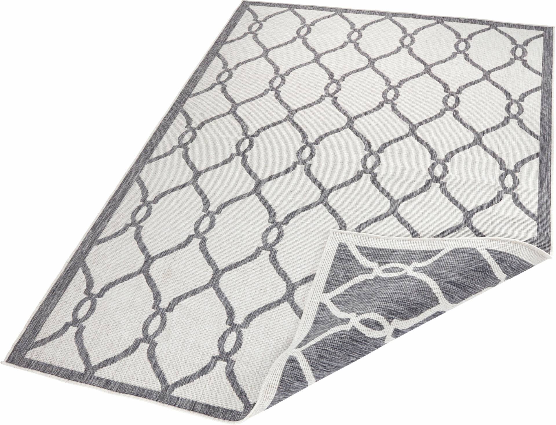 NORTHRUGS Teppich »Rimini«, rechteckig, 5 mm Höhe, In-und Outdoor geeignet, Robust, Pflegeleicht, Flachgewebe, Wendbar von NORTHRUGS