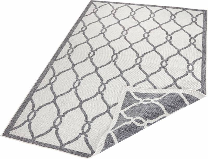 NORTHRUGS Teppich »Rimini«, rechteckig, In-und Outdoor geeignet, Robust, Pflegeleicht, Flachgewebe, Wendbar von NORTHRUGS