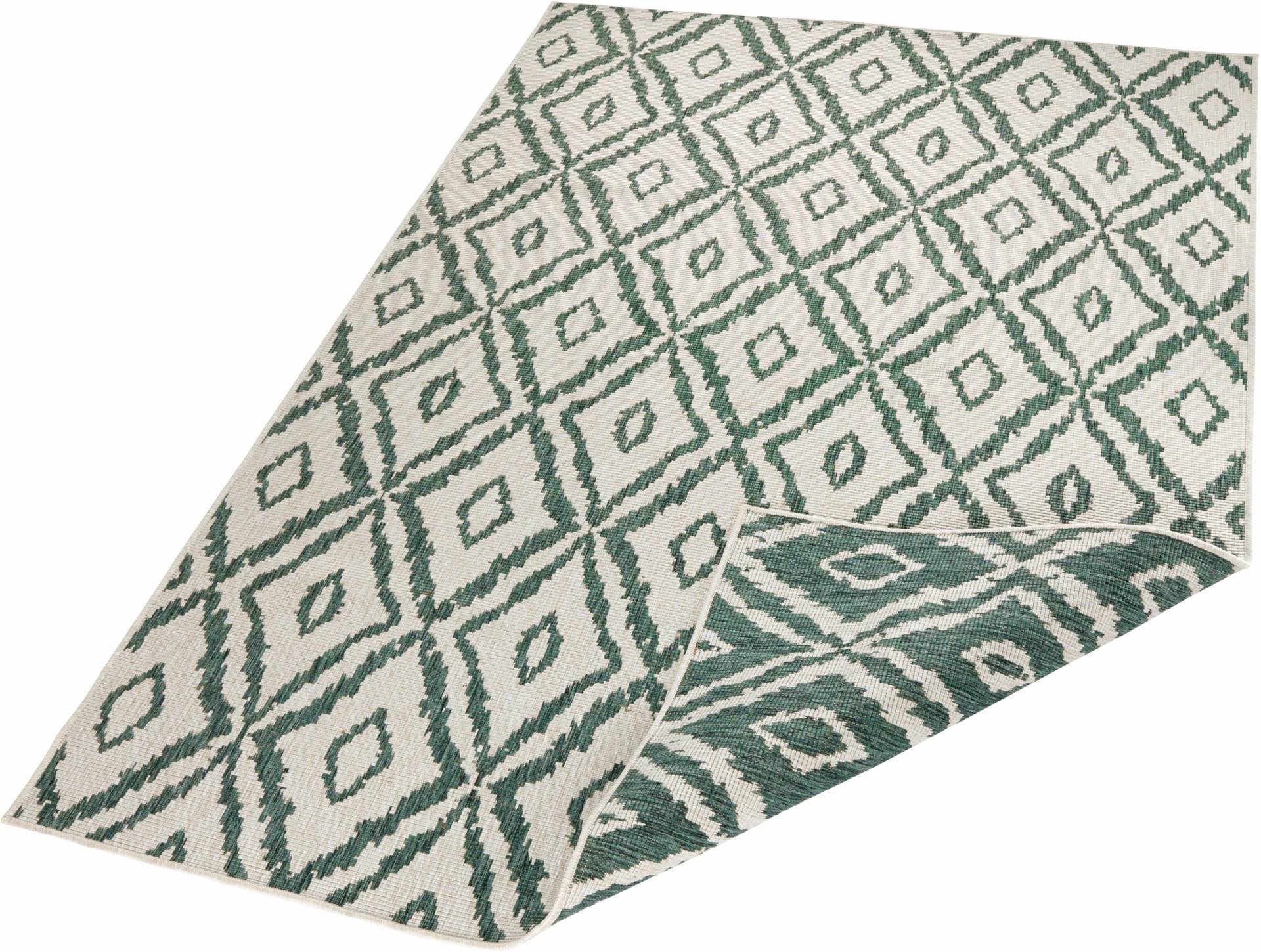 NORTHRUGS Teppich »Rio«, rechteckig, 5 mm Höhe, Rauten Design, Robust, Pflegeleicht, Flachgewebe, Wendbar NORTHRUGS Teppich »Rio«, rechteckig, 5 mm Höhe, Rauten Design, Robust, Pflegeleicht, Flachgewebe, Wendbar von NORTHRUGS