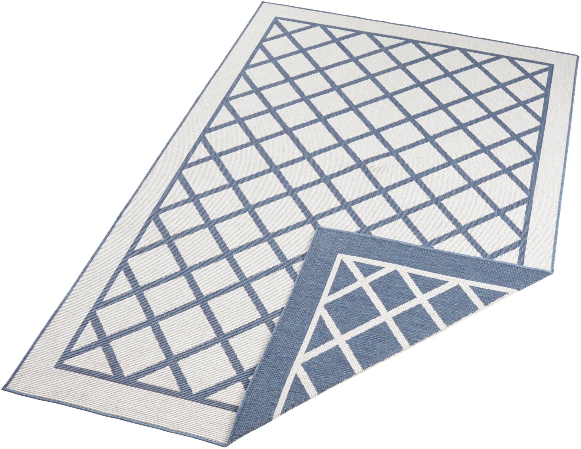 NORTHRUGS Teppich »Sydney«, rechteckig, 5 mm Höhe, In-und Outdoor geeignet, Robust, Pflegeleicht, Flachgewebe, Wendbar NORTHRUGS Teppich »Sydney«, rechteckig, 5 mm Höhe, In-und Outdoor geeignet, Robust, Pflegeleicht, Flachgewebe, Wendbar von NORTHRUGS