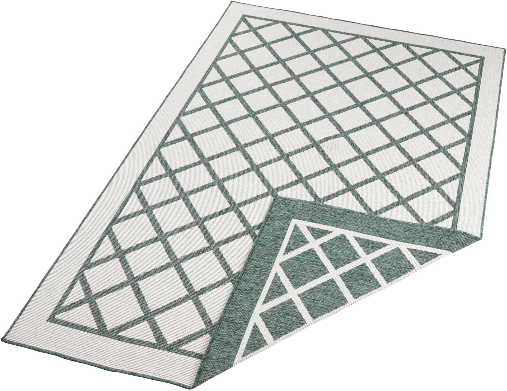NORTHRUGS Teppich »Sydney«, rechteckig, 5 mm Höhe, In-und Outdoor geeignet, Robust, Pflegeleicht, Flachgewebe, Wendbar NORTHRUGS Teppich »Sydney«, rechteckig, 5 mm Höhe, In-und Outdoor geeignet, Robust, Pflegeleicht, Flachgewebe, Wendbar von NORTHRUGS