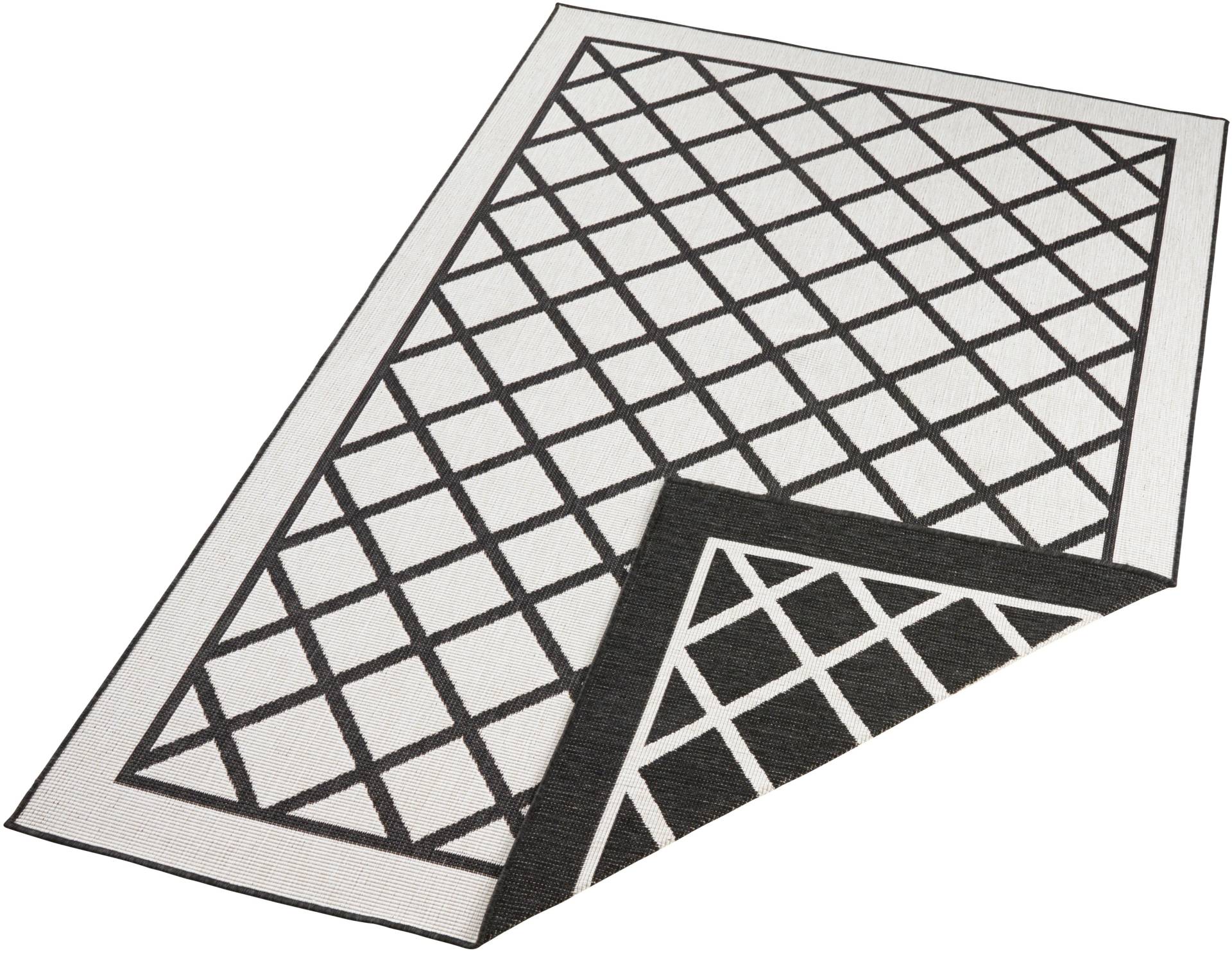 NORTHRUGS Teppich »Sydney«, rechteckig, 5 mm Höhe, In-und Outdoor geeignet, Robust, Pflegeleicht, Flachgewebe, Wendbar NORTHRUGS Teppich »Sydney«, rechteckig, 5 mm Höhe, In-und Outdoor geeignet, Robust, Pflegeleicht, Flachgewebe, Wendbar von NORTHRUGS