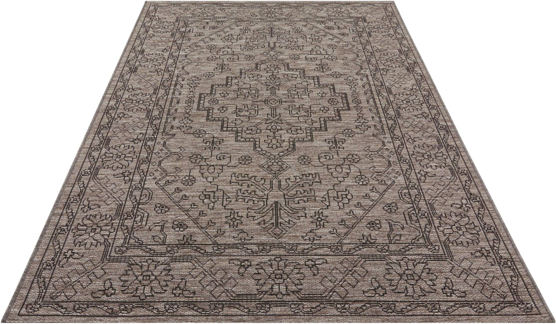 NORTHRUGS Teppich »Tyros«, rechteckig, 4 mm Höhe, In-und Outdoor geeignet, Strapazierfähig und pflegeleicht, Flachgewebe NORTHRUGS Teppich »Tyros«, rechteckig, 4 mm Höhe, In-und Outdoor geeignet, Strapazierfähig und pflegeleicht, Flachgewebe von NORTHRUGS