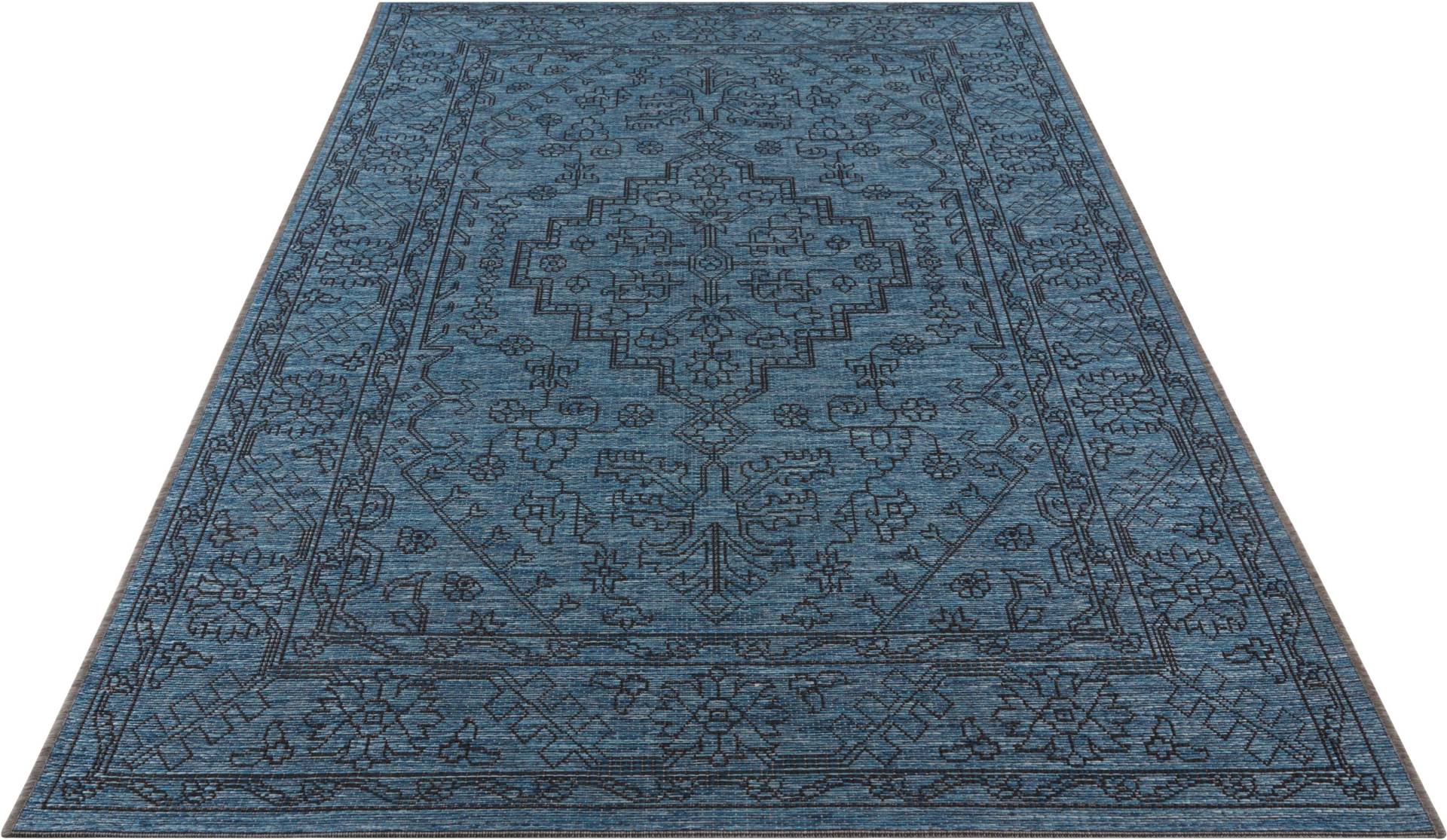 NORTHRUGS Teppich »Tyros«, rechteckig, 4 mm Höhe, In-und Outdoor geeignet, Strapazierfähig und pflegeleicht, Flachgewebe NORTHRUGS Teppich »Tyros«, rechteckig, 4 mm Höhe, In-und Outdoor geeignet, Strapazierfähig und pflegeleicht, Flachgewebe von NORTHRUGS