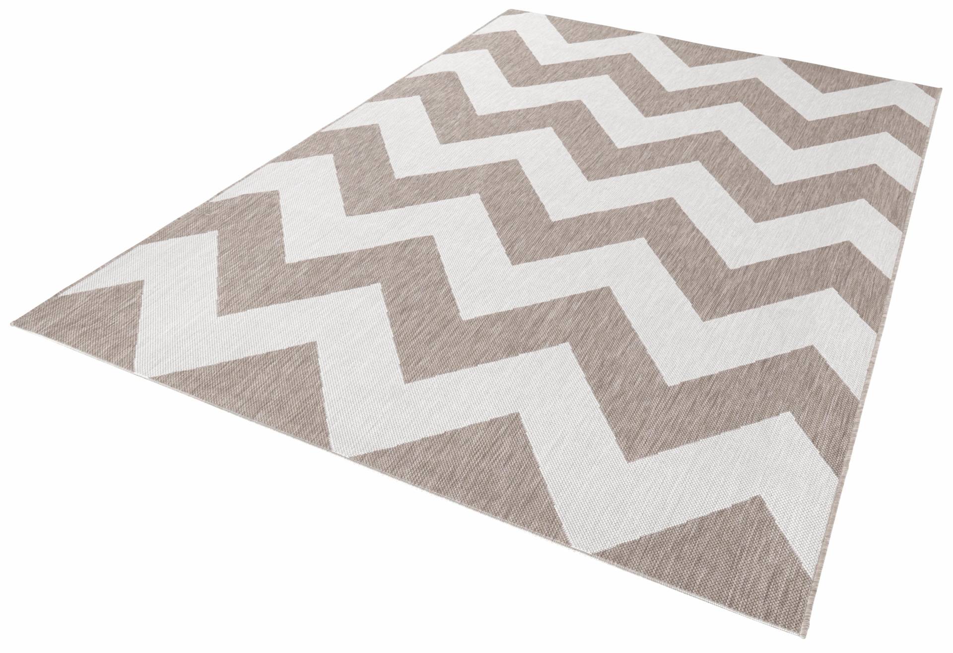 NORTHRUGS Teppich »Unique«, rechteckig, 8 mm Höhe, In- & Outdoor, Geometrisches Muster, Garten, Terrasse, Wohnzimmer NORTHRUGS Teppich »Unique«, rechteckig, 8 mm Höhe, In- & Outdoor, Geometrisches Muster, Garten, Terrasse, Wohnzimmer von NORTHRUGS