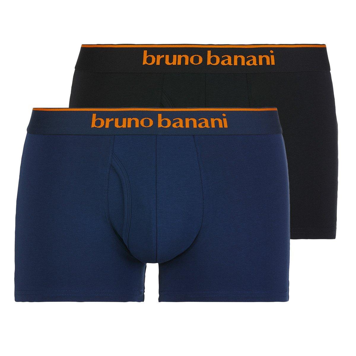 Bruno Banani - 2er Pack Quick Access Retro Short / Pant, für Herren, Blau, Größe XXL von Bruno Banani