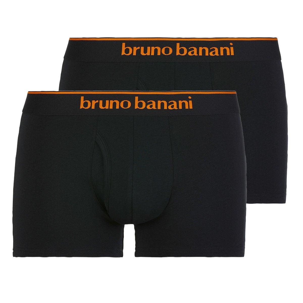 2er Pack Quick Access - Retro Short Pant Herren Schwarz L von bruno banani