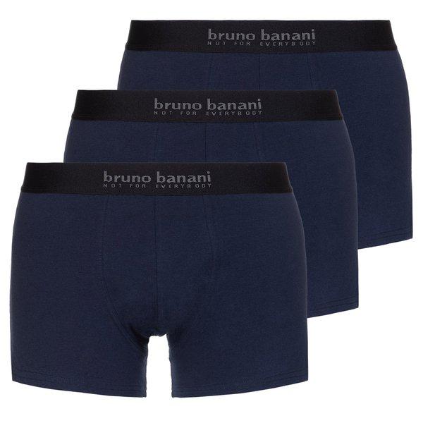 3er Pack Energy Cotton - Short - Pants Herren Dunkelblau L von bruno banani