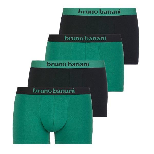 Bruno Banani - 4er Pack Flowing Retro Short / Pant, für Herren, Grün, Größe S von Bruno Banani