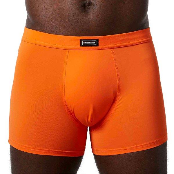 Bruno Banani - 4er Pack Micro Coloured Short / Pants, für Herren, Orange, Größe S von Bruno Banani