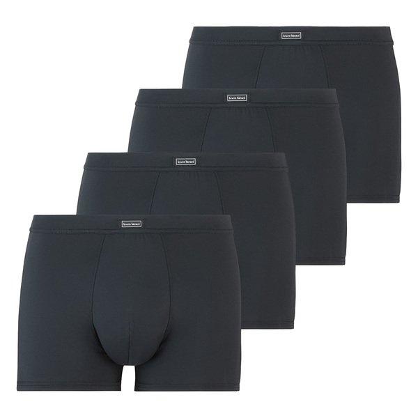 4er Pack Micro Simply - Pants Short Herren Schwarz M von bruno banani