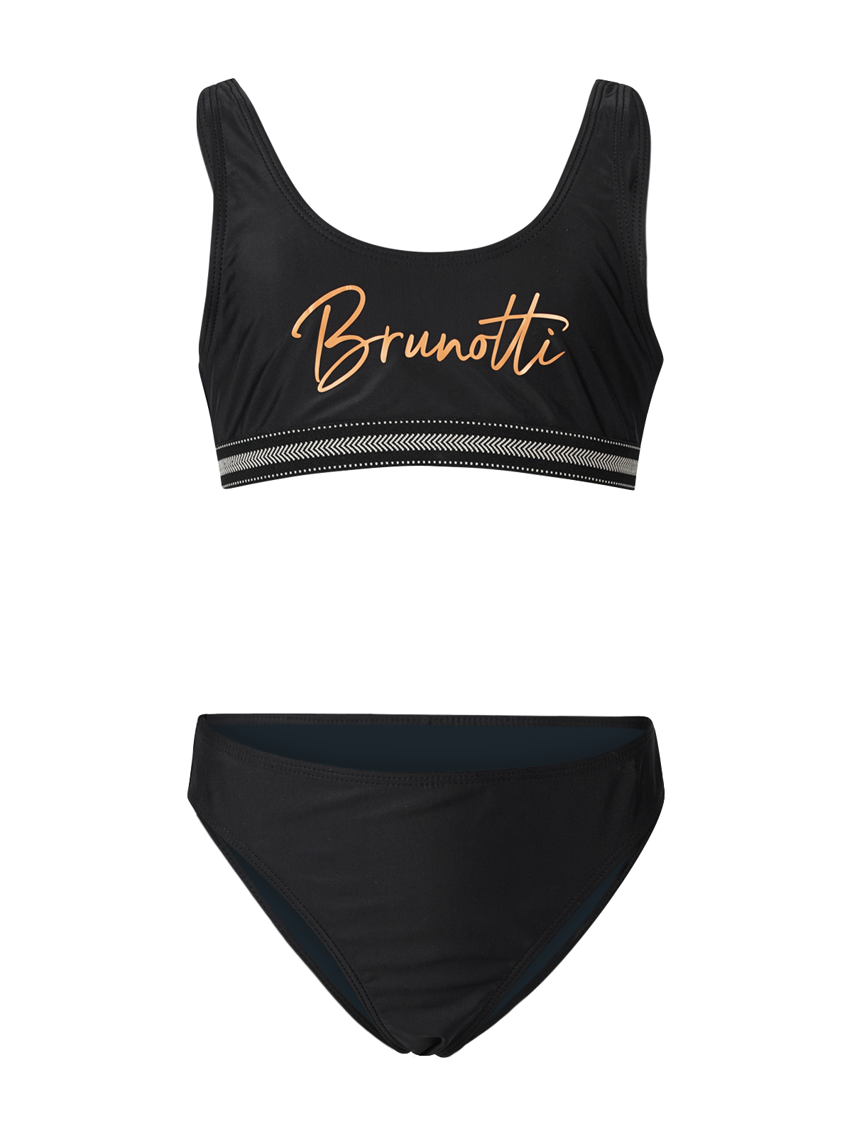 Brunotti Bustier-Bikini, (Set, 2 St.), mit kontrastfarbenen Bund von brunotti