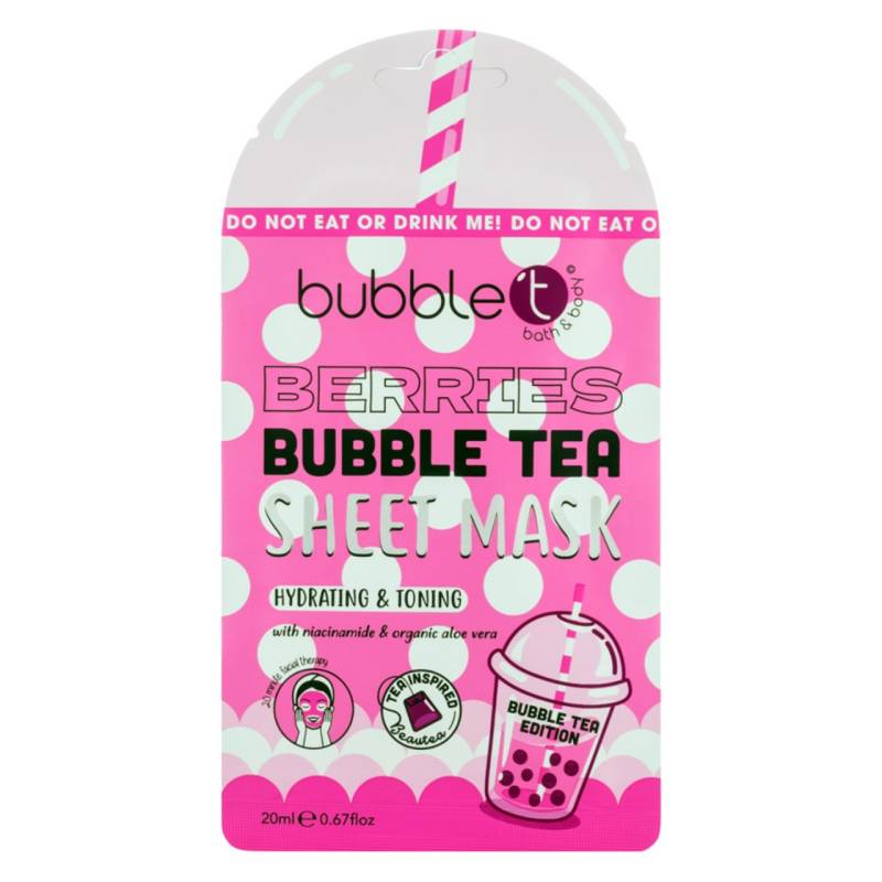 bubble t - Face Sheet Mask Berries von bubble t