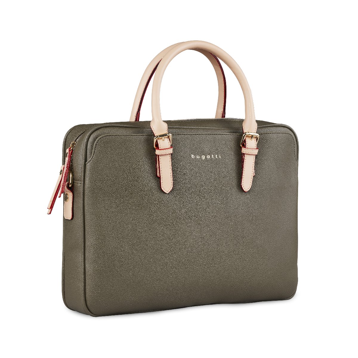 Ella - Businesstasche 15" in Olive von bugatti