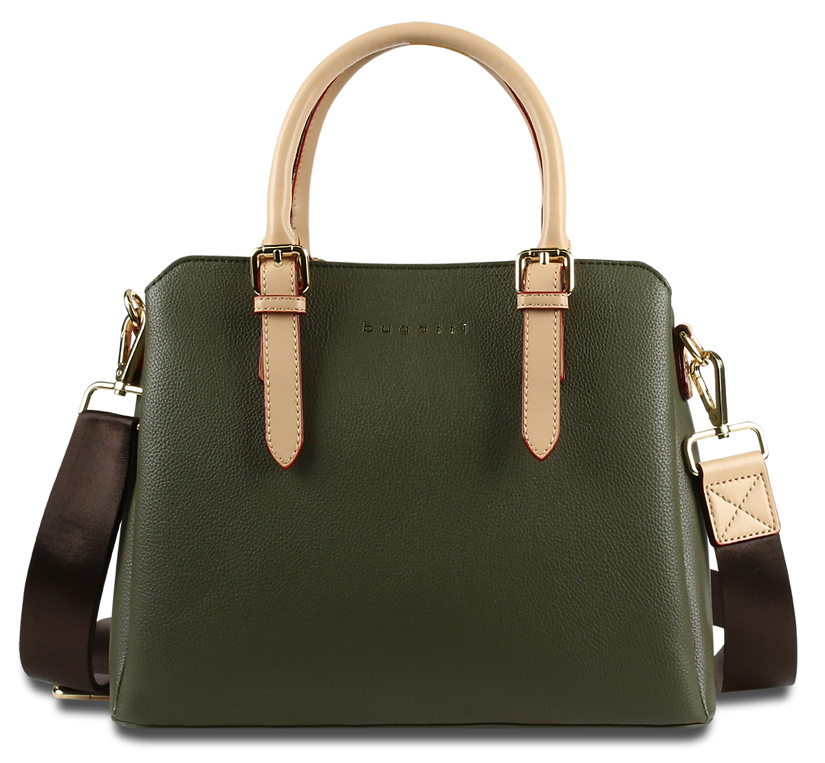 Handtasche Ella M in Olive von bugatti