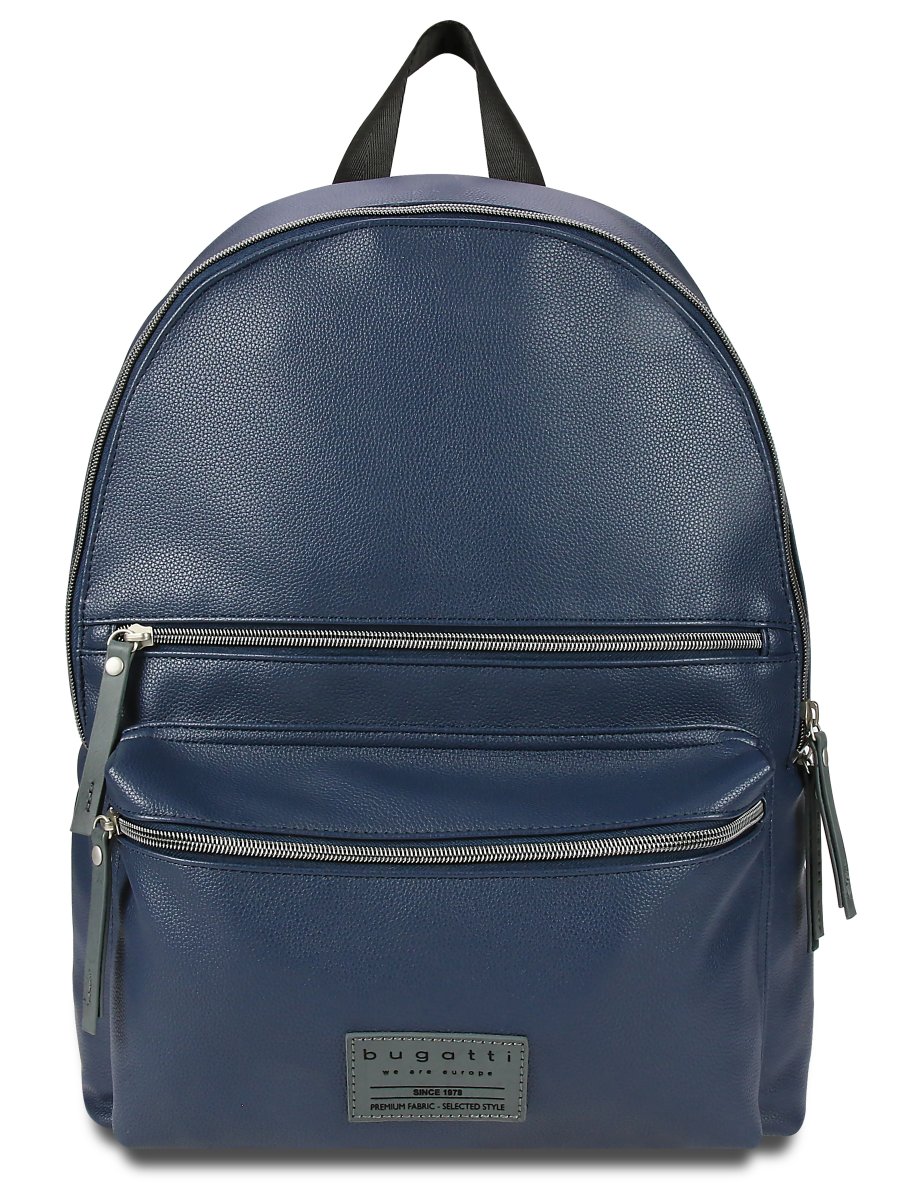 Moto D Rucksack Basic Blau von bugatti