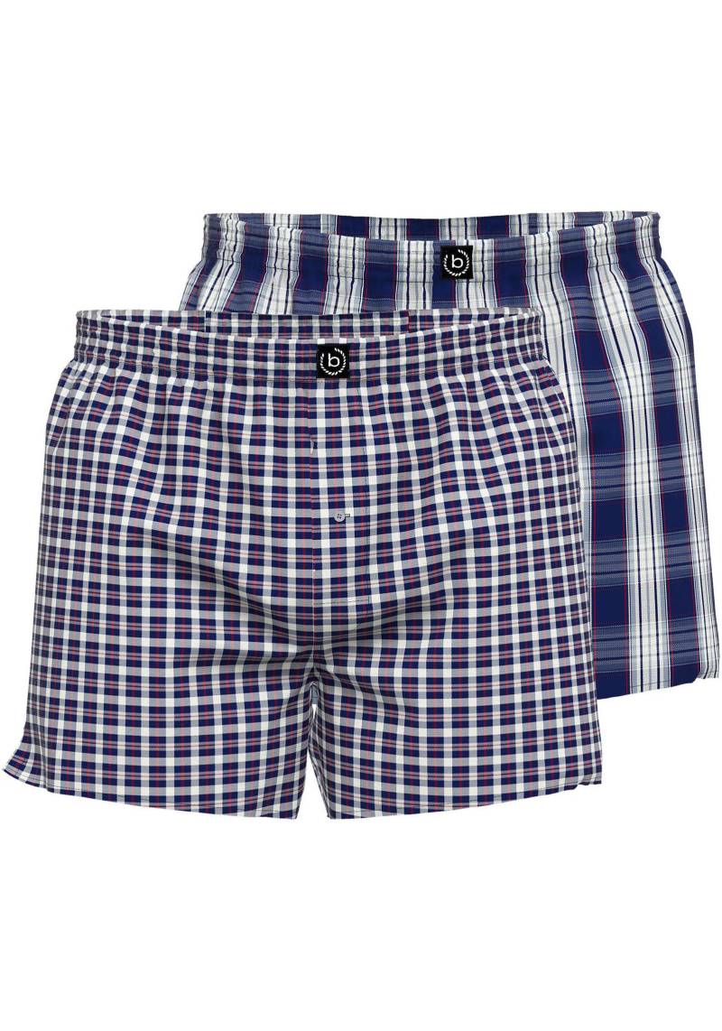 bugatti Boxershorts »Helsinki«, (2 St.), mit lässigem Fit von bugatti