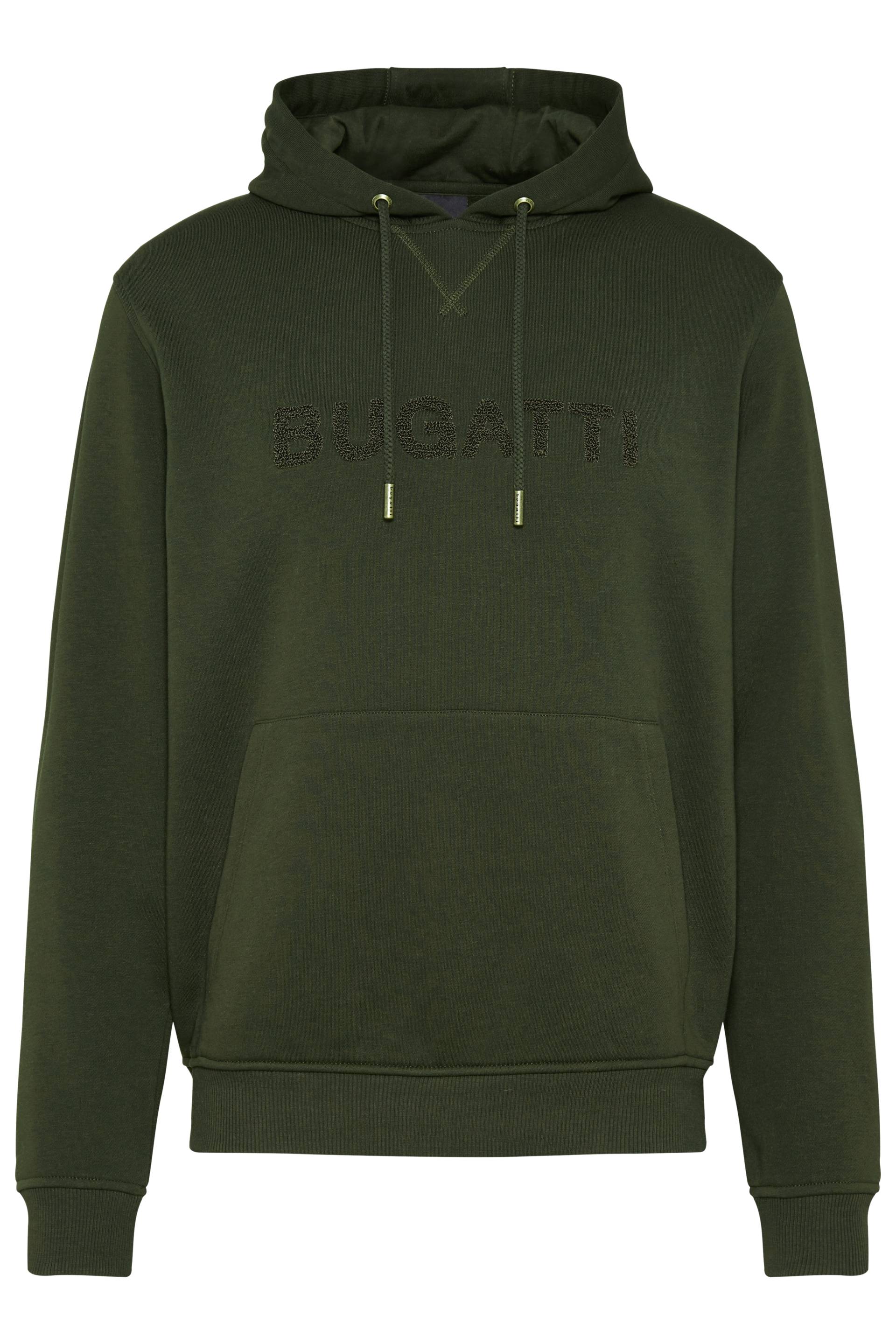 bugatti Kapuzensweatshirt, mit grossem Bugatti Schriftzug auf der Brust von bugatti