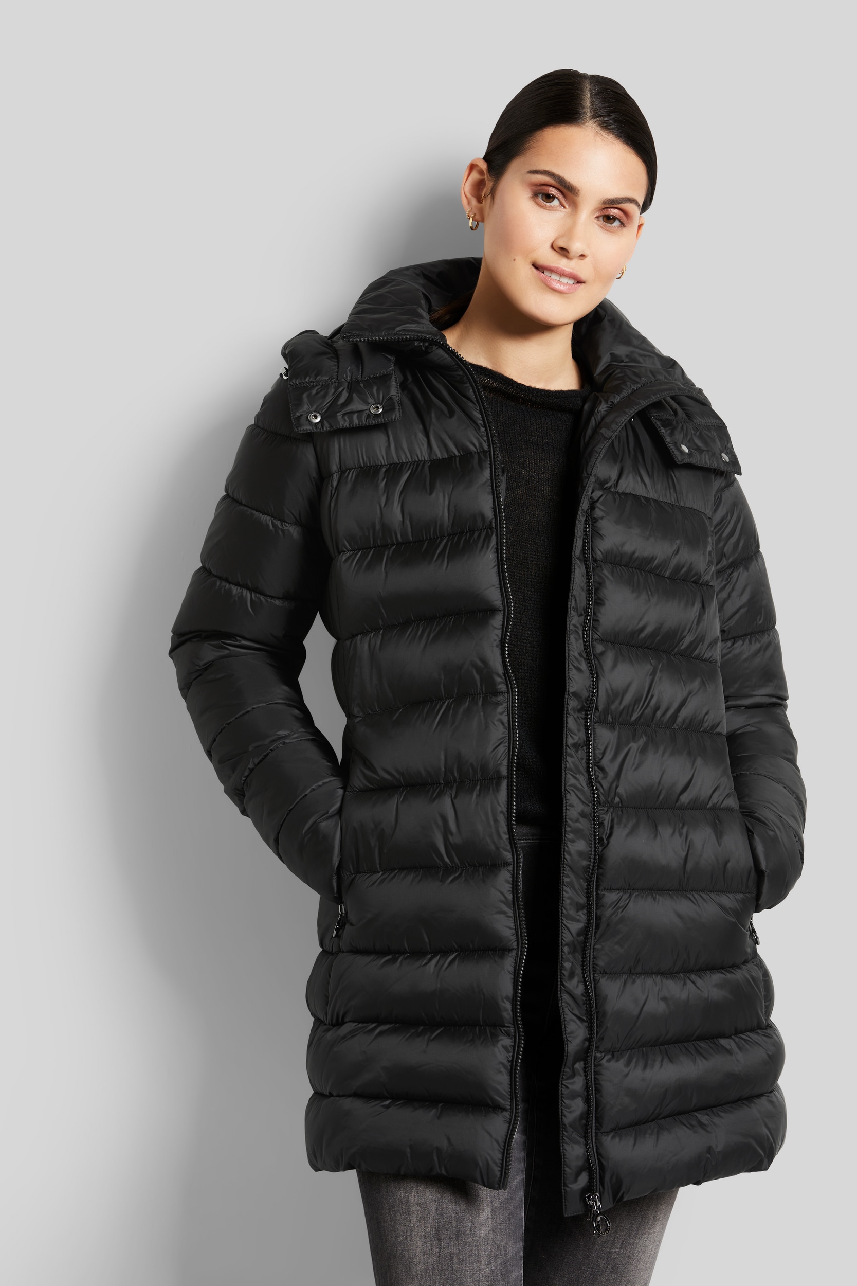 bugatti Langjacke, mit Kapuze, mit abnehmbarer Kapuze bugatti Langjacke, mit Kapuze, mit abnehmbarer Kapuze von bugatti