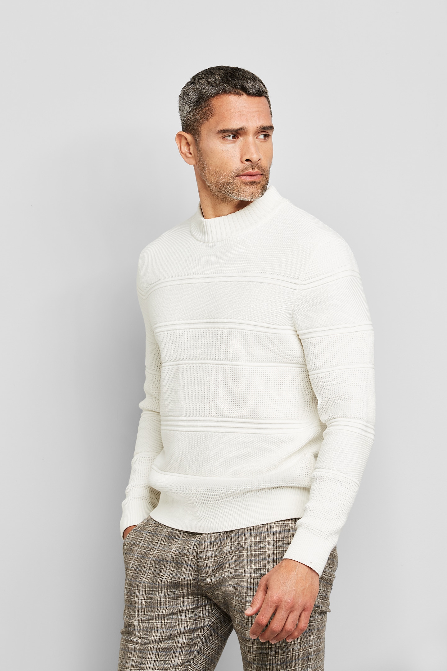 bugatti Rollkragenpullover, mit Cashmere-Anteil von bugatti