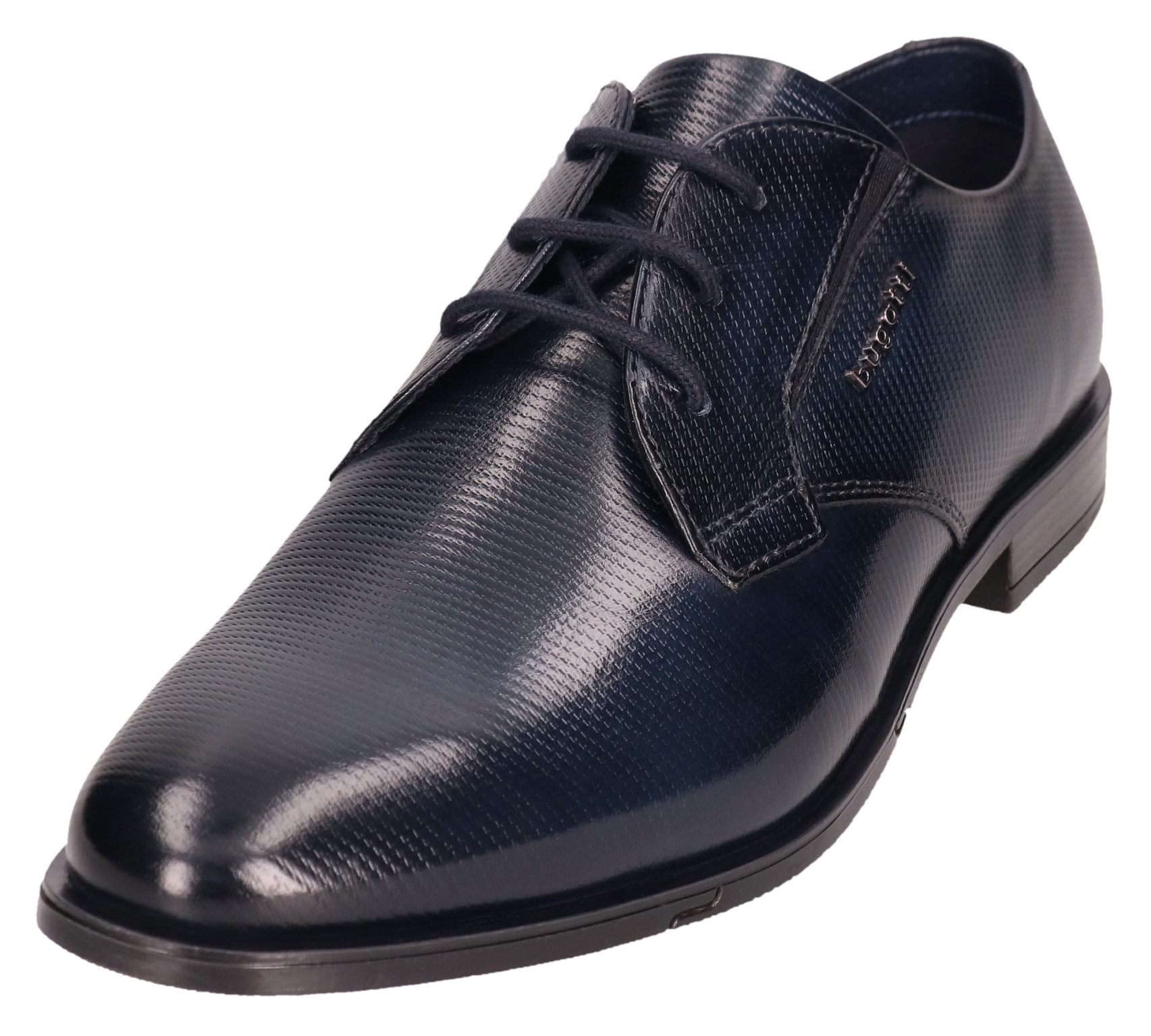 bugatti Schnürschuh, Blockabsatz, Businesschuh, Abendschuh, Festtagsschuh mit Prägung bugatti Schnürschuh, Blockabsatz, Businesschuh, Abendschuh, Festtagsschuh mit Prägung von bugatti