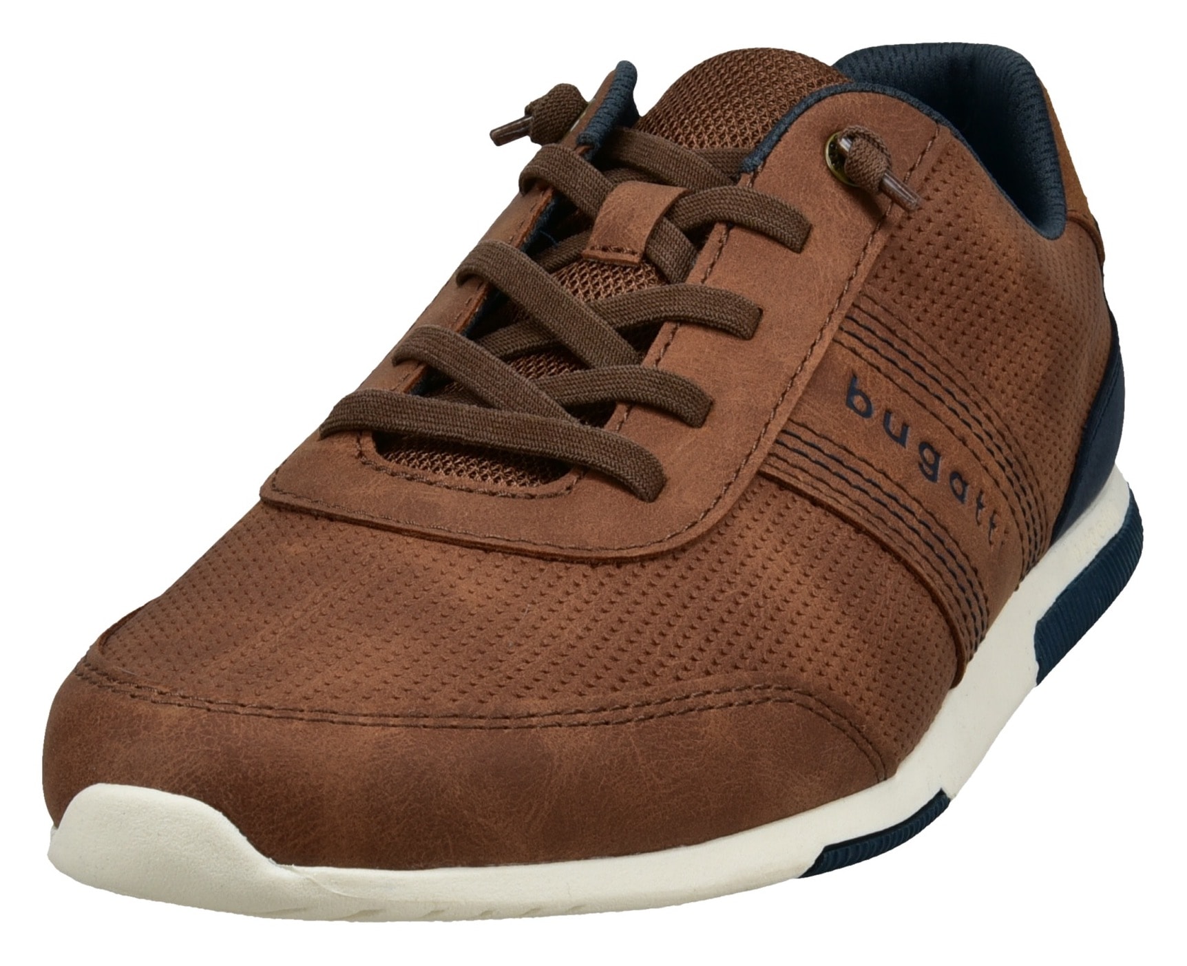 bugatti Sneaker, Freizeitschuh, Halbschuh, Schnürer mit modischer Perforierung bugatti Sneaker, Freizeitschuh, Halbschuh, Schnürer mit modischer Perforierung von bugatti