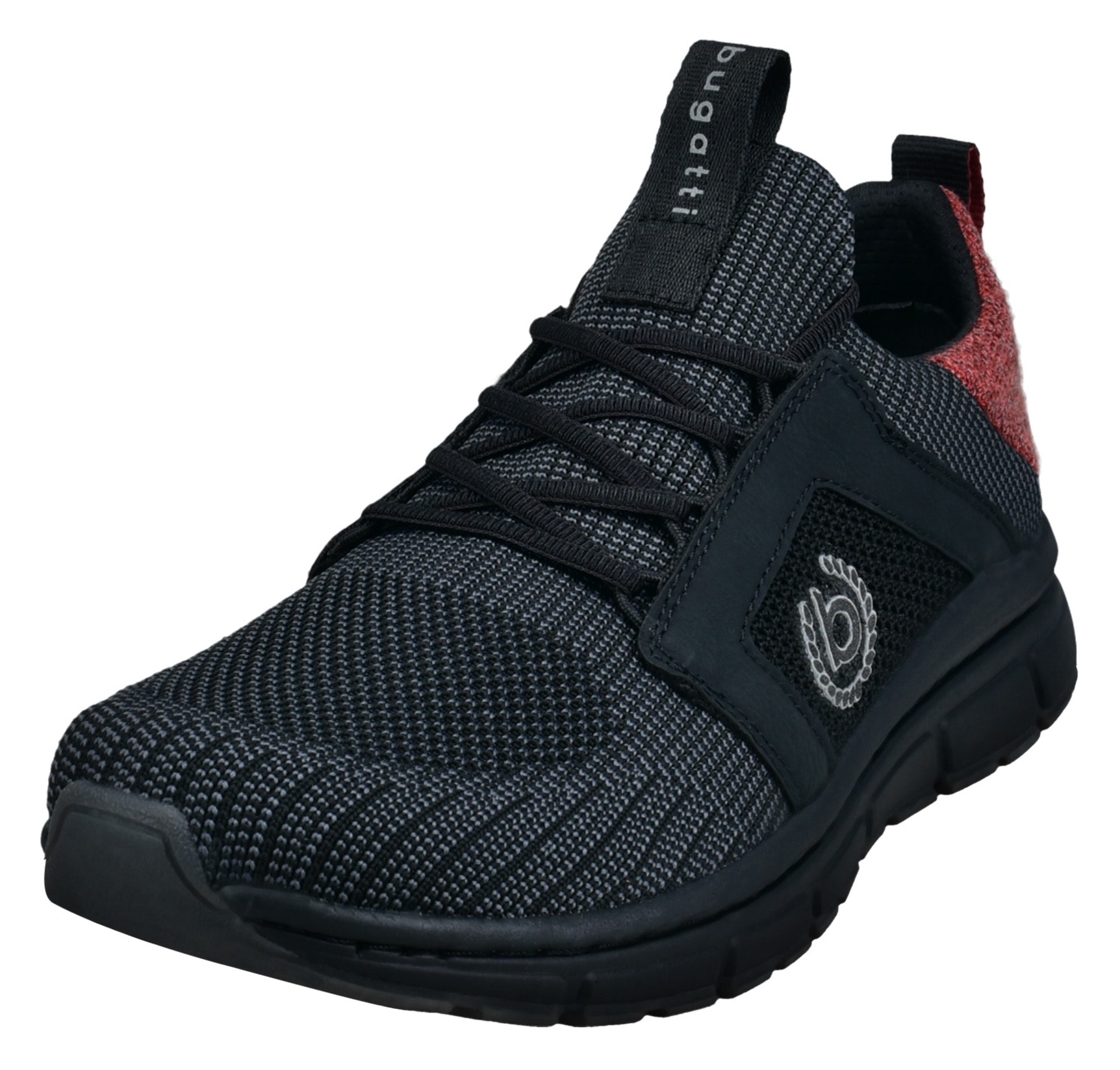 bugatti Sneaker, Schnürschuh, Halbschuh, Freizeitschuh, Kontrastbesatz an der Ferse bugatti Sneaker, Schnürschuh, Halbschuh, Freizeitschuh, Kontrastbesatz an der Ferse von bugatti