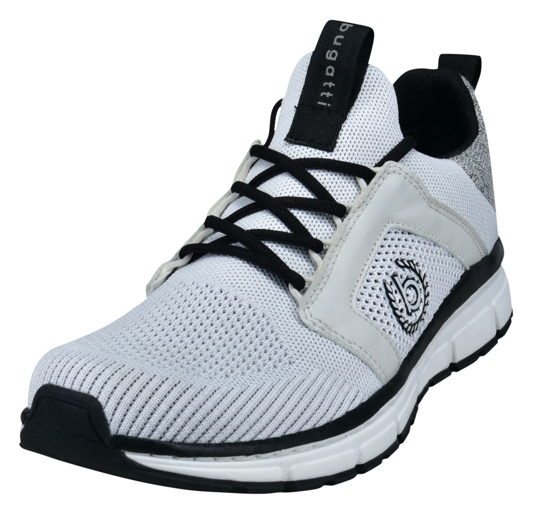 bugatti Sneaker, Schnürschuh, Halbschuh, Freizeitschuh, Kontrastbesatz an der Ferse bugatti Sneaker, Schnürschuh, Halbschuh, Freizeitschuh, Kontrastbesatz an der Ferse von bugatti