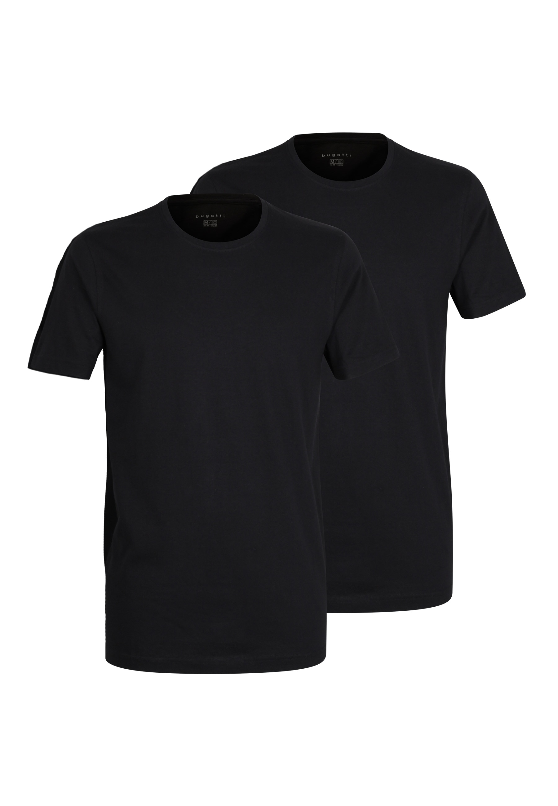 bugatti T-Shirt »BUGATTI Herren T-Shirt uni 2er Pack«, mit Rundhals-Ausschnitt bugatti T-Shirt »BUGATTI Herren T-Shirt uni 2er Pack«, mit Rundhals-Ausschnitt von bugatti