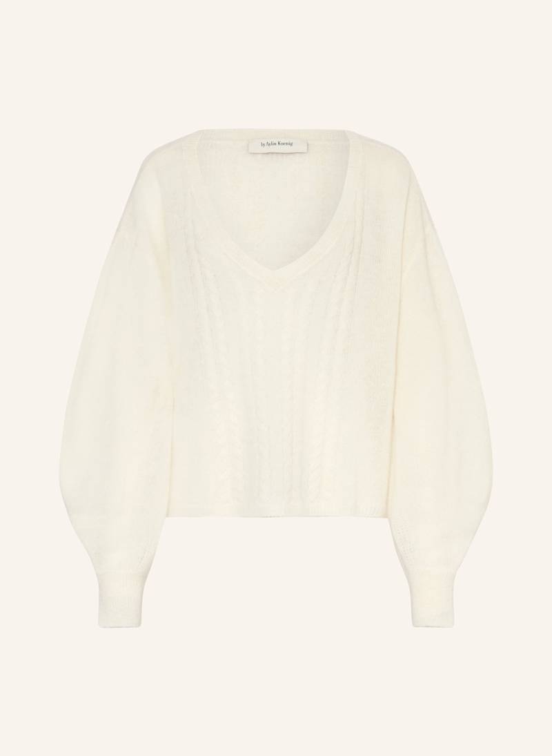 By Aylin Koenig Pullover Romy Mit Alpaka weiss von by Aylin Koenig