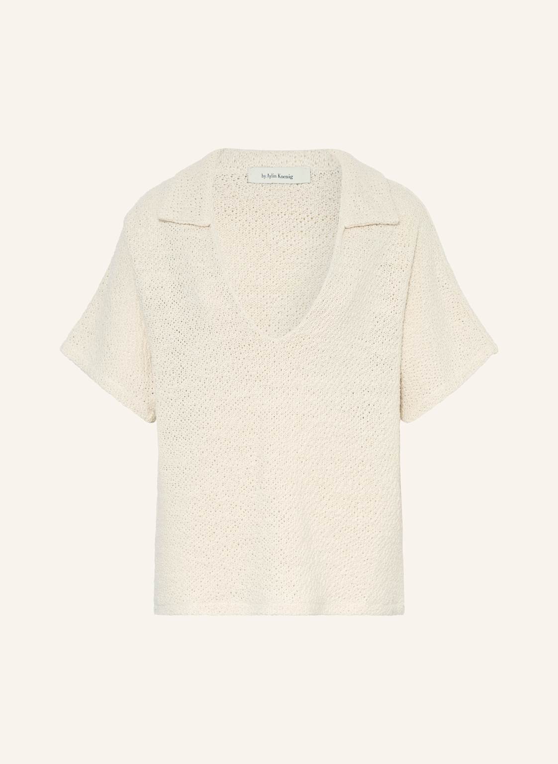 By Aylin Koenig Strick-Poloshirt Melissa weiss By Aylin Koenig Strick-Poloshirt Melissa weiss von by Aylin Koenig