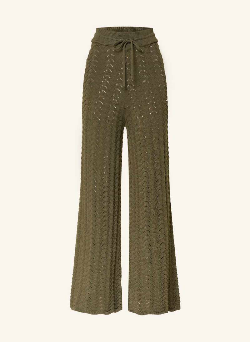 By Aylin Koenig Strickhose Liselle gruen von by Aylin Koenig
