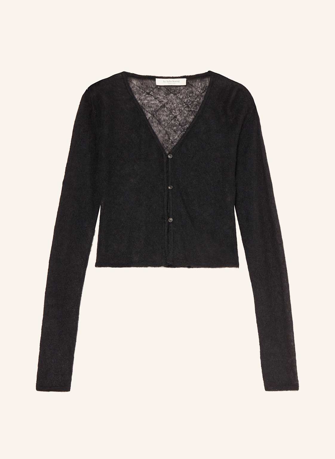 By Aylin Koenig Strickjacke Carola Mit Alpaka schwarz By Aylin Koenig Strickjacke Carola Mit Alpaka schwarz von by Aylin Koenig