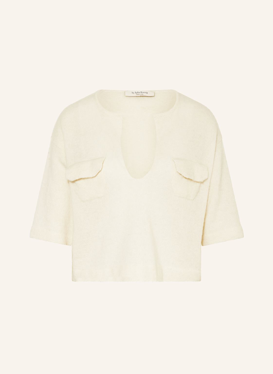 By Aylin Koenig Strickshirt Paulina Mit Alpaka weiss By Aylin Koenig Strickshirt Paulina Mit Alpaka weiss von by Aylin Koenig