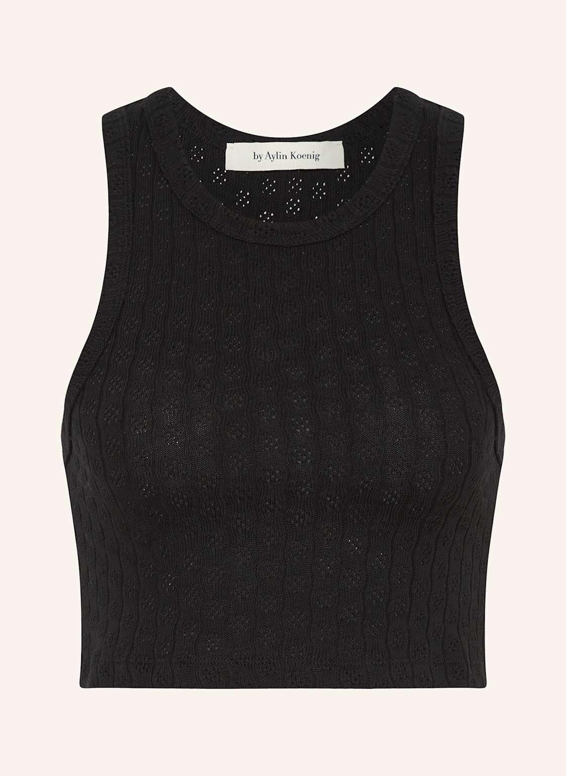By Aylin Koenig Stricktop Raya schwarz By Aylin Koenig Stricktop Raya schwarz von by Aylin Koenig