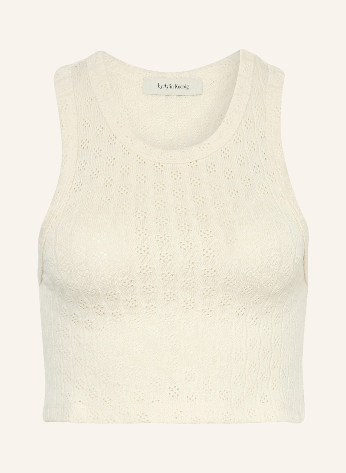 By Aylin Koenig Stricktop Raya weiss By Aylin Koenig Stricktop Raya weiss von by Aylin Koenig