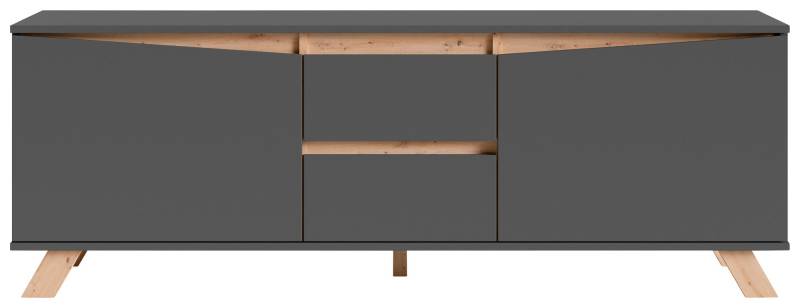 INOSIGN Lowboard »Valentin«, 160cm TV Board mit 2 Türen und 2 Schubkästen in modernem Skandi Design von INOSIGN